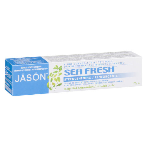 Jason - Sea Fresh Toothpaste - Deep Sea Spearmint
