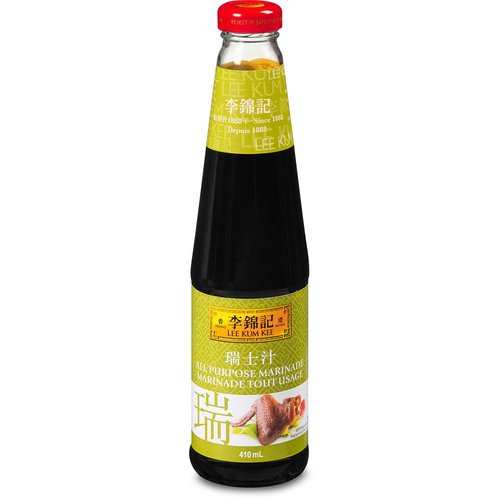 A sweet, soy-based all-purpose sauce flavoured with herbs and spices. Ideal for cooking chicken wings and meats, and seasoning stir-fried dishes.