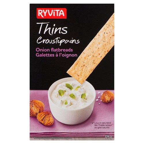 RYVITA - Thins Onion Flatbreads