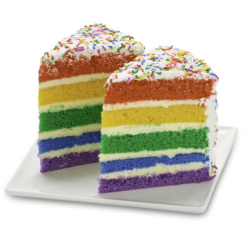 Bake Shop - 5 Layer Rainbow Cake - 2 Pk