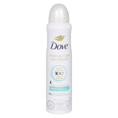 Dove - Invisible Antiperspirant Dry Spray - Sheer Cool