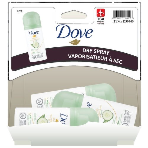 Dove - Dry Spray Antiperspirant, Cool Essentials