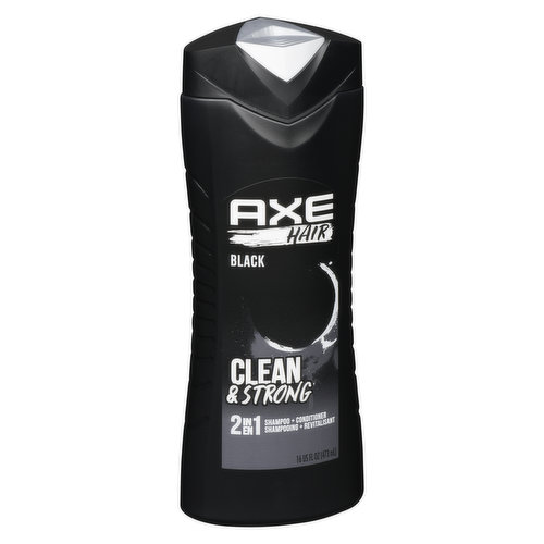 Axe - Hair - Black 2 in 1 Shampoo