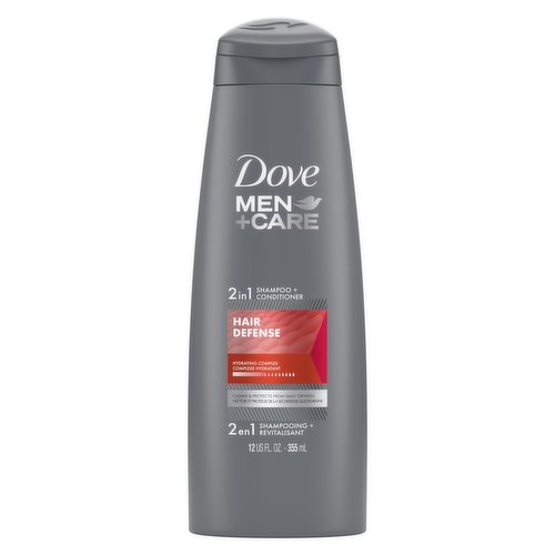 Dove - Men+Care 2-in-1 Shampoo & Conditioner, Hair Defense