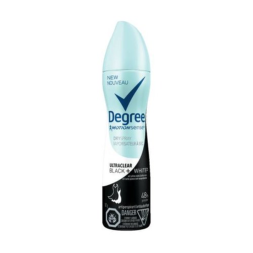 Degree - For Women Ultraclear Black + White - Dry Spray
