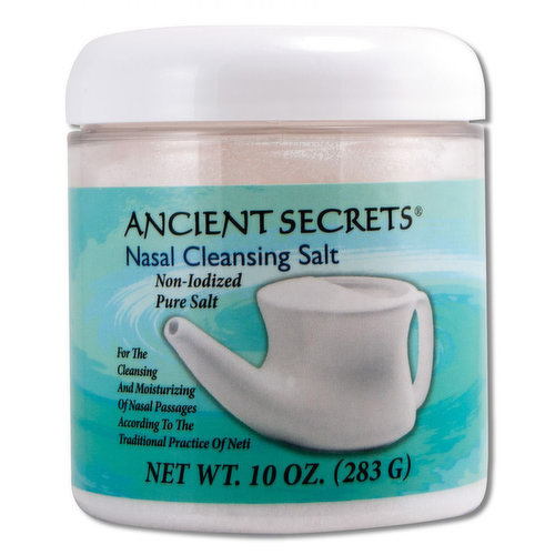 Ancient Secrets - AncientSecrets Nasal Cleansing Salt Jar