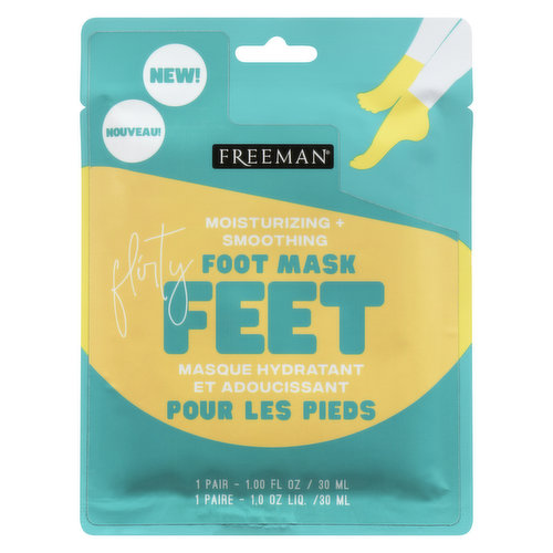 Freeman - Flirty Feet Moisturizing + Smoothing Foot Mask