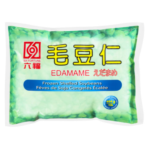 Six Fortune - Edamame Beans Soy Bean Shelled