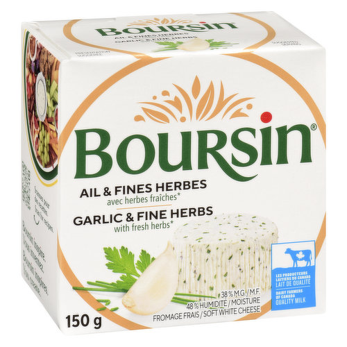 Boursin - Garlic Herb Gourmet Cheese