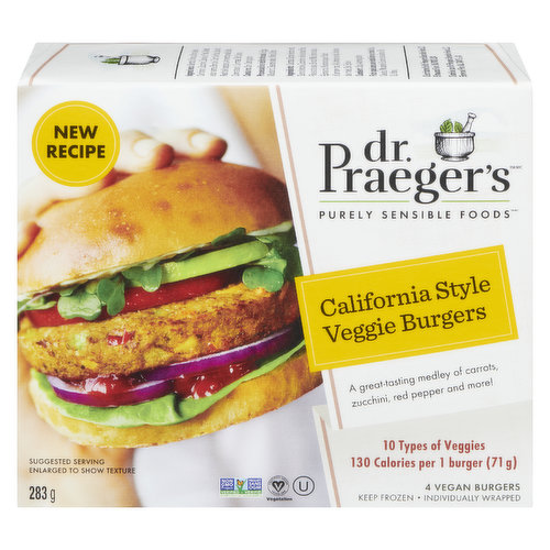 Dr. Praeger's - California Style Veggie Burgers