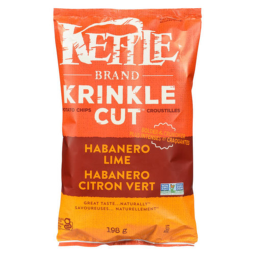 Kettle - Chips Krinkle Habanero Lime