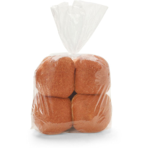 Bake Shop - Deluxe 60% Whole Wheat Hamburger Bun - 8 Pack