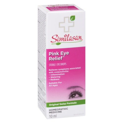 Sterile Eye Drops. Relieves Burning Watering & Redness Associated with Conjunctives.