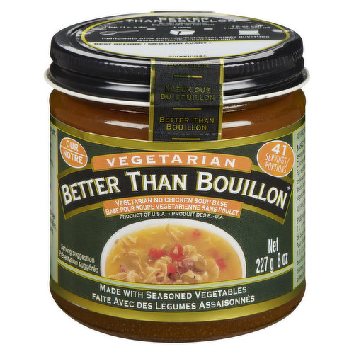 A standard base with chicken flavor that can be used in soups, gravies & meat stocks. Blendable bases easily spoon right out of the jar & let you add as much, or as little, flavor as desired.