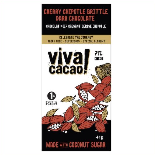 Viva Cacao! - Cherry Chipolte Brittle