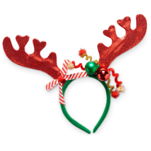 Headband - Sparkly Reindeer, 11.5 Inch