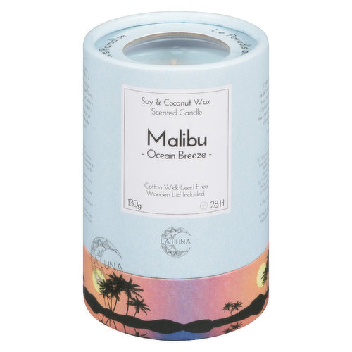 La Luna - Candle Malibu Ocean Breeze