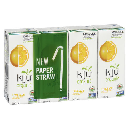 Kiju - Organic Lemonade Juice Boxes