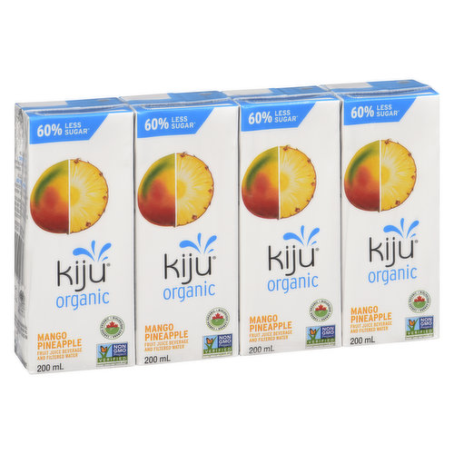 Kiju - Pineapple Mango Juice Organic