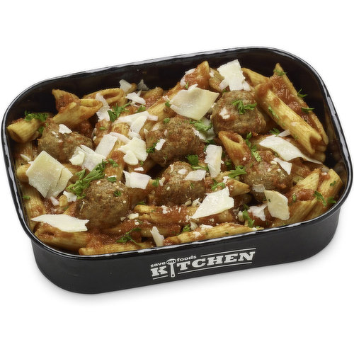 Save-On-Foods - Kitchen Penne & Meatballs Meal