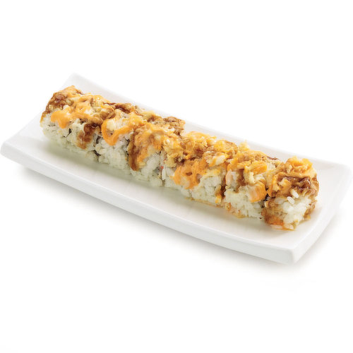 Crunchy California Rolls Sushi with Tofu