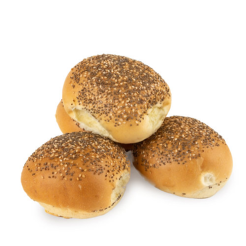 Choices - Buns Chia and Sesame Seeds 4 Pack