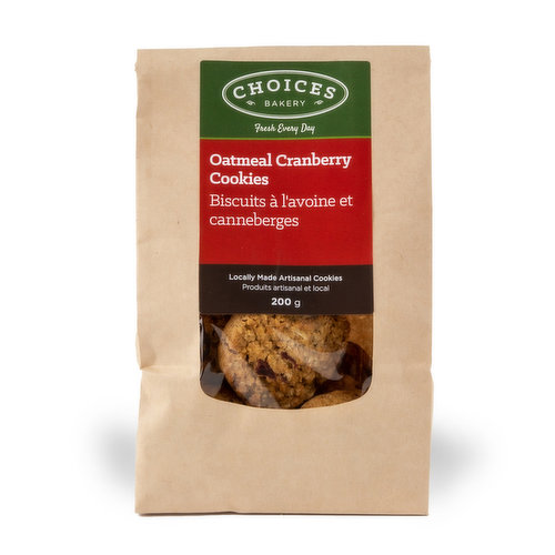 Choices - Cookies Oatmeal Cranberry 12 Pack
