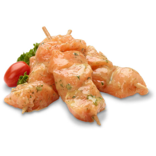 UF - Garlic Butter Her Atlantic Salmon  Kabob 90-100g