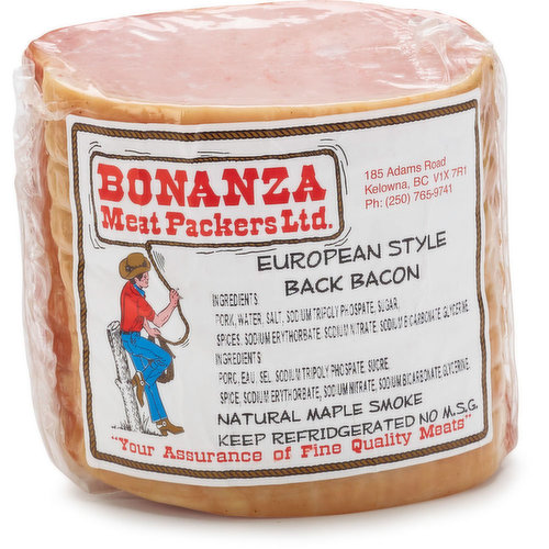 Bonanza - Back Bacon Loin