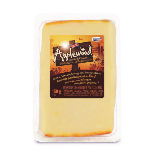 Ilchester - Cheese Cheddar English Applewood Smoked