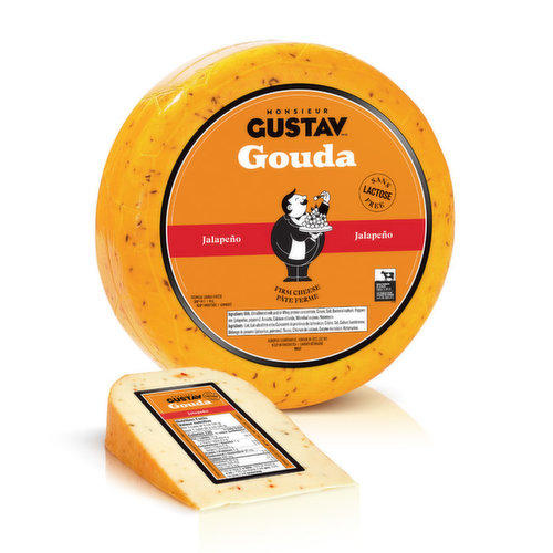 Monsieur Gustav - Cheese Gouda with Jalapeno Canadian