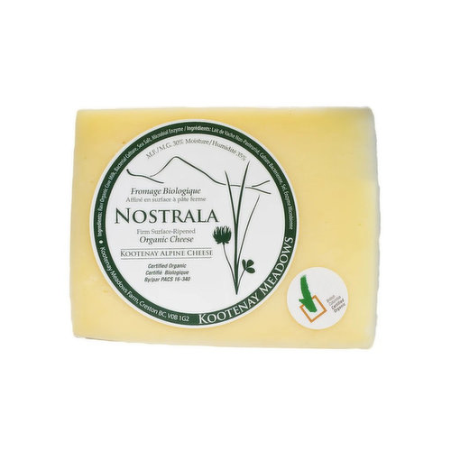 Kootenay Alpine Cheese - Cheese Nostrala