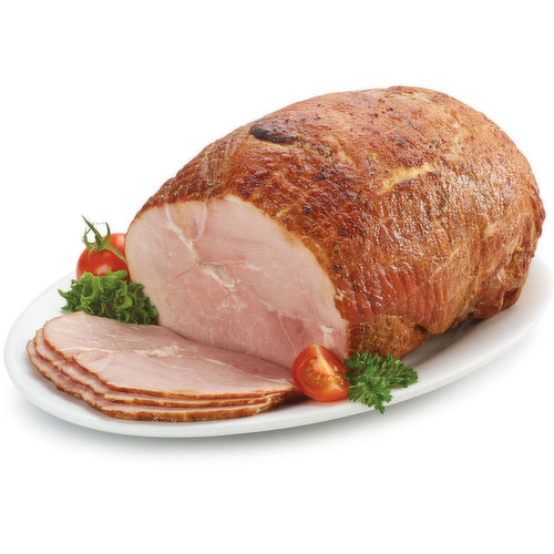 Signature smoked ham. Deli sliced or shaved, please indicate preference in notes.
