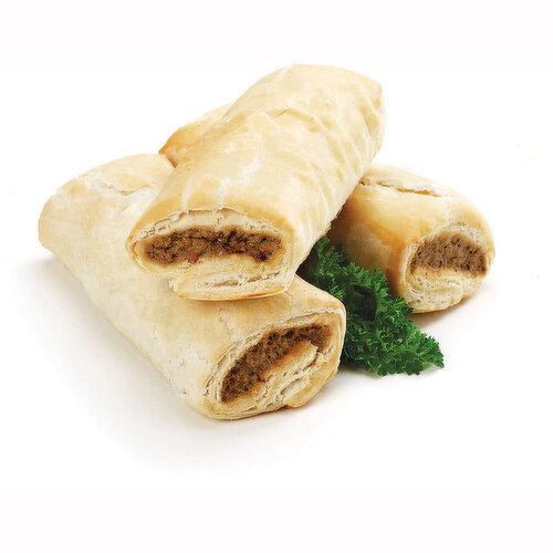 Quality Foods - Pork & Bacon Sausage Roll - Unbaked