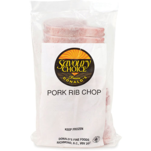 Savoury Choice - Pork Rib Chops
