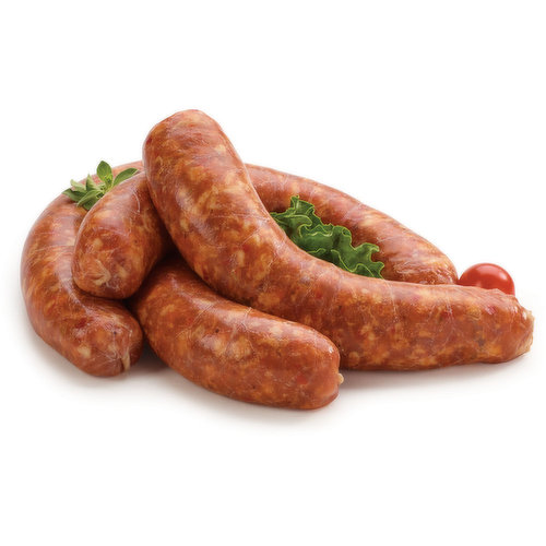 Fresh from our in store service case. Approx 120g per sausage