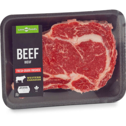 Western Canadian - Bone In Rib Grilling Steak OW