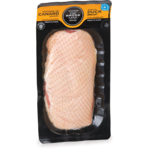 Frozen. Our easy-to-cook duck meat can be grilled, pan-seared, roasted, braised or eaten as a confit. Serve it plain with a fruit sauce on the side. Average Weight of Each Pack may Vary by Breast Size