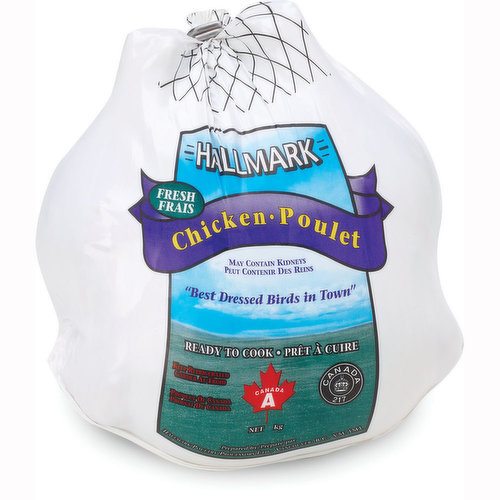 Hallmark - Whole Roasting Chicken, Fresh