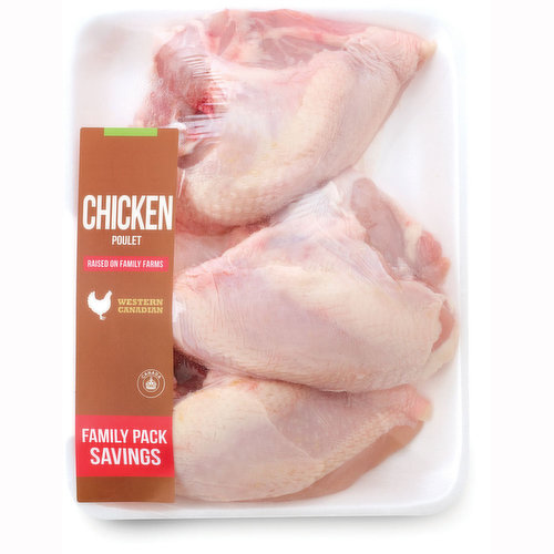 Save-On-Foods - Chicken Breast Halves Back Attached, Fresh