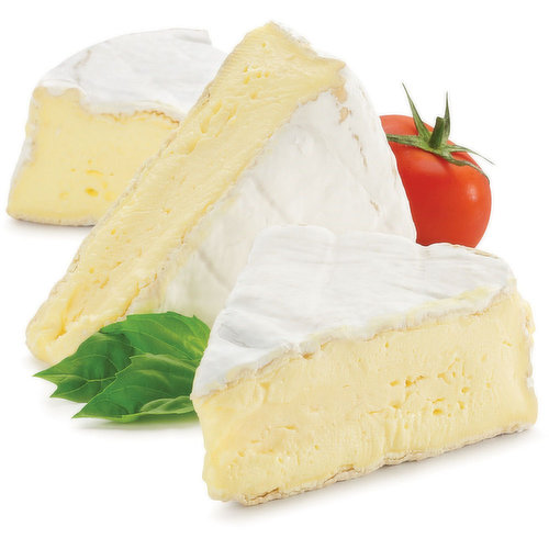 Prepackaged Wedge Cut Cheese.35% Milk Fat. 50% Moisture.