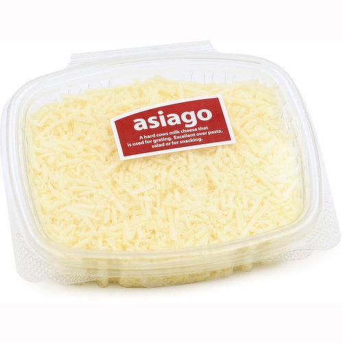 Deli Fresh - Asiago Shredded Cheese, Fresh