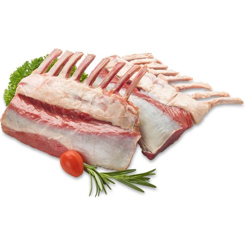 Austrailian Frenched Lamb Rack. Raised Without Antibiotics. Average weight per package, 540 Gram.