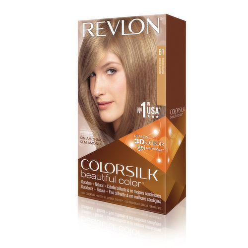 Revlon - ColorSilk Hair Colour - Dark Blonde