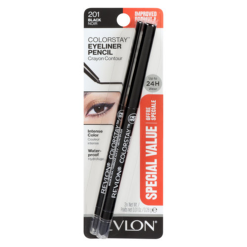 Revlon - Colorstay Eyeliner 2Pk Black