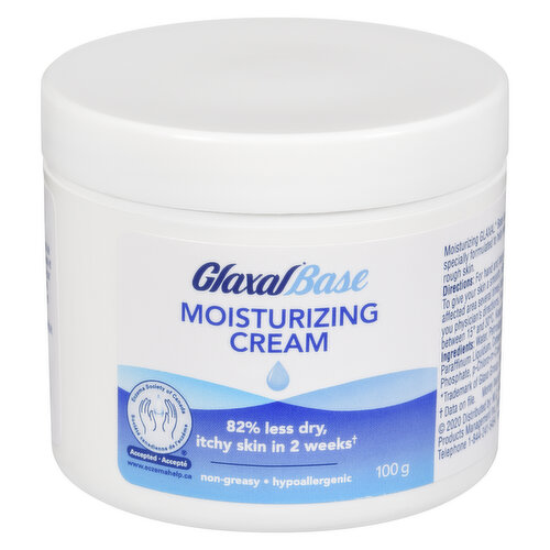 Glaxal Base - Moisturizing Cream - For Extremely Dry Skin