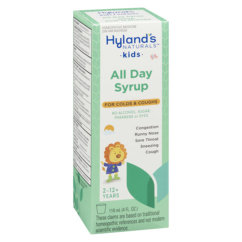 Hylands - 4 Kids All Day Syrup Cold & Cough