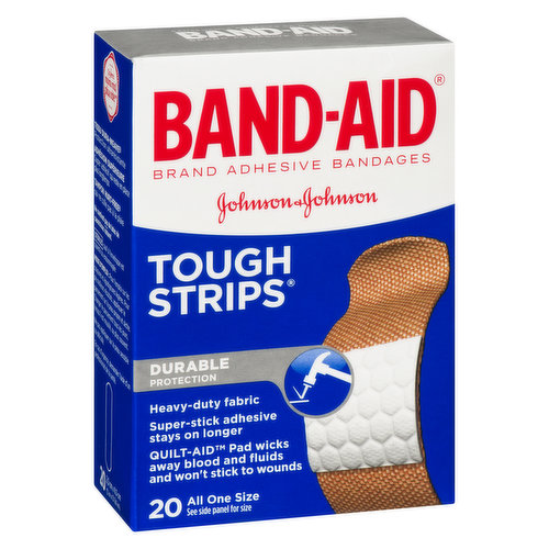 Johnson & Johnson - Tough Strips Bandages