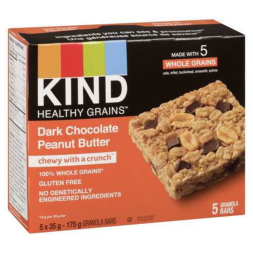 Kind - Healthy Grains Peanut Butter Dark Chocolate