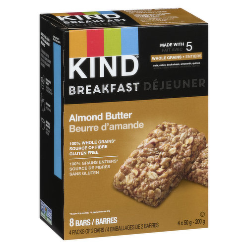 Kind - Breakfast Bars Almond Butter